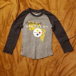 Pittsburgh Steelers kids long sleeve tee